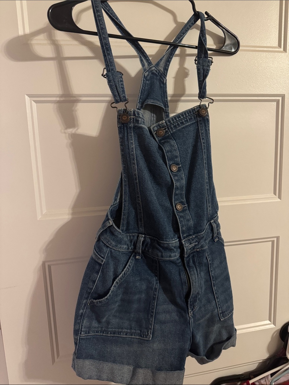Denim Blue women Short Overalls - Casual One-Piece